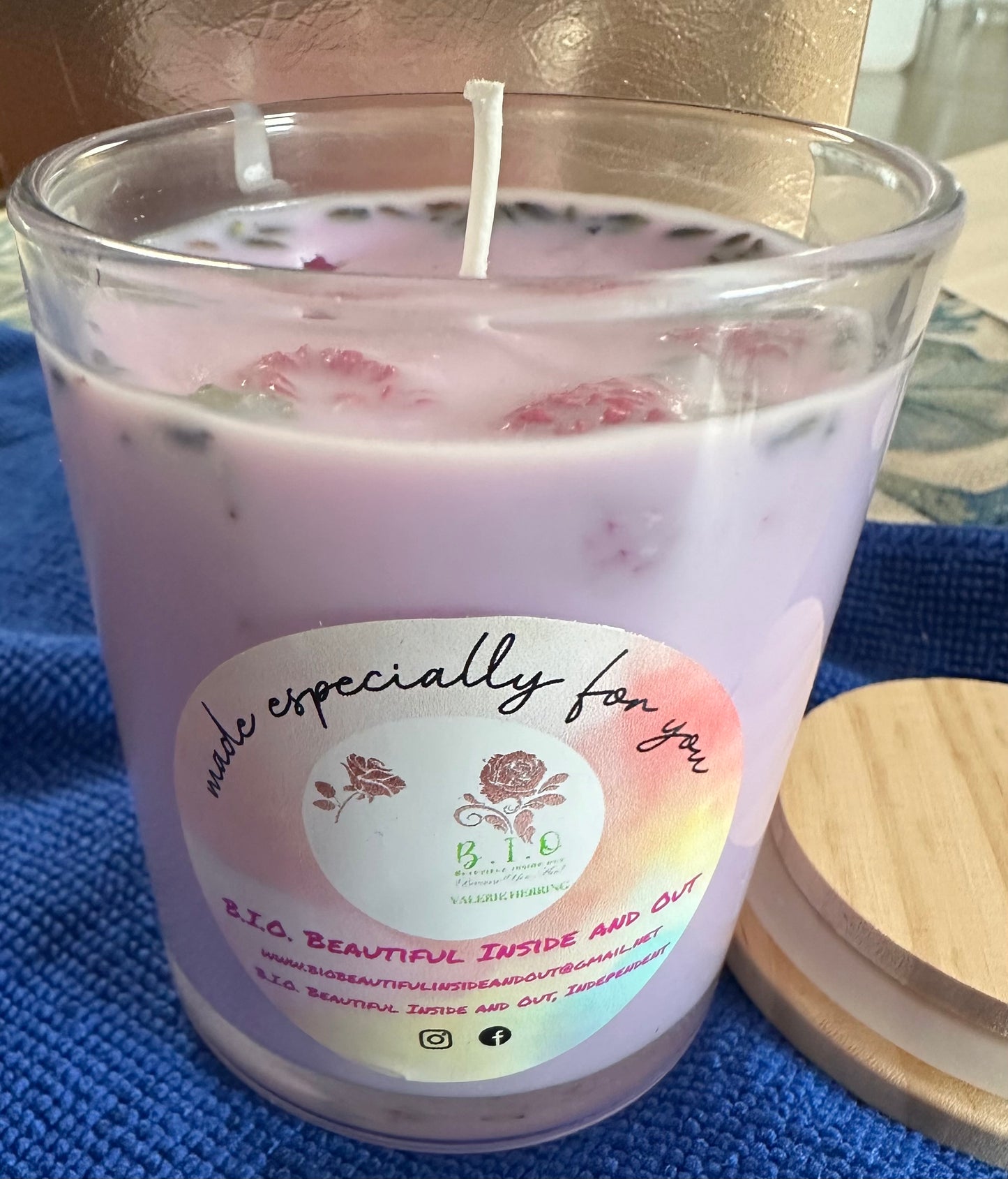 7 oz aroma scented candle-10.00