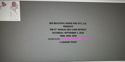 1- BIO VENDOR TICKET